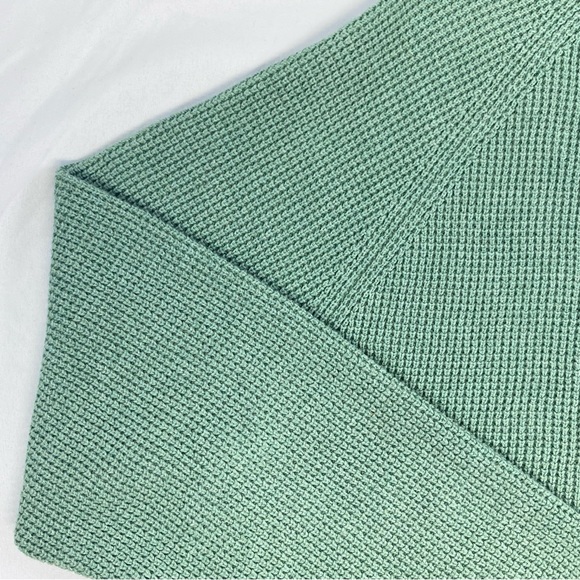 Fynch-Hatton Sweater Adult Medium Green Quarter Zip Long Sleeve Knit Preppy Men - Picture 2 of 16